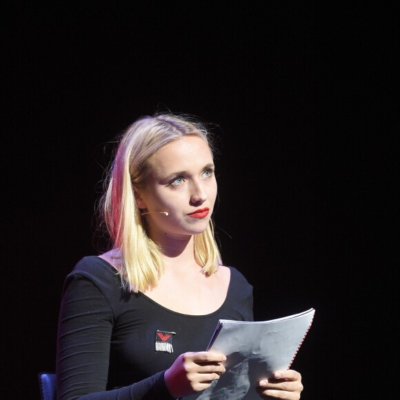 Chloé Jouannet - Représentation de la pièce "Les Monologues du Vagin" au théâtre le Comédia à Paris le 12 mars 2018. © Guirec Coadic/Bestimage