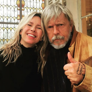 Romane Serda et Renaud réunis sur une photo publiée sur Instagram le 14 février 2018