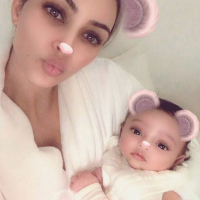 Kim Kardashian publie une photo trop craquante de sa fille Chicago West
