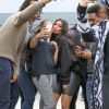 Exclusif - Kim Kardashian arrive à l'inauguration du centre Watts Empowerment à Los Angeles le 16 mars 2018.