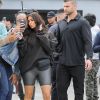 Exclusif - Kim Kardashian arrive à l'inauguration du centre Watts Empowerment à Los Angeles le 16 mars 2018.