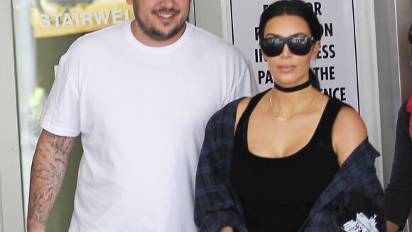 Kim Kardashian publie une rare photo de son frère Rob... métamorphosé !