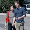 Exclusif - Emma Watson et son nouveau compagnon Chord Overstreet se promènent à Los Angeles, le 8 mars 2018.