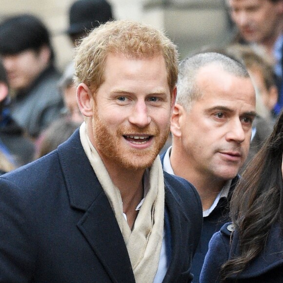 Le prince Harry et Meghan Markle à Nottingham le 1er décembre 2017.