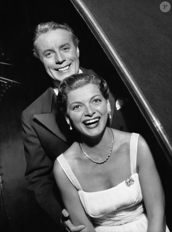 Johannes Heesters et Lys Assia à la télévision allemande en 1953.