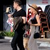 Exclusif - No Web - Amber Heard est allée prendre le petit-déjeuner avec son ex-compagnon Elon Musk au Sweet Butter Kitchen à Sherman Oaks. Los Angeles, le 16 novembre 2017.