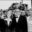 Jean Carmet, Claude Chabrol, Isabelle Huppert et Stéphane Audran à Cannes en 1978.