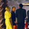 Exclusif - Jay-Z et sa femme Beyoncé sont allés diner avec des amis à Miami, le 9 février 2018