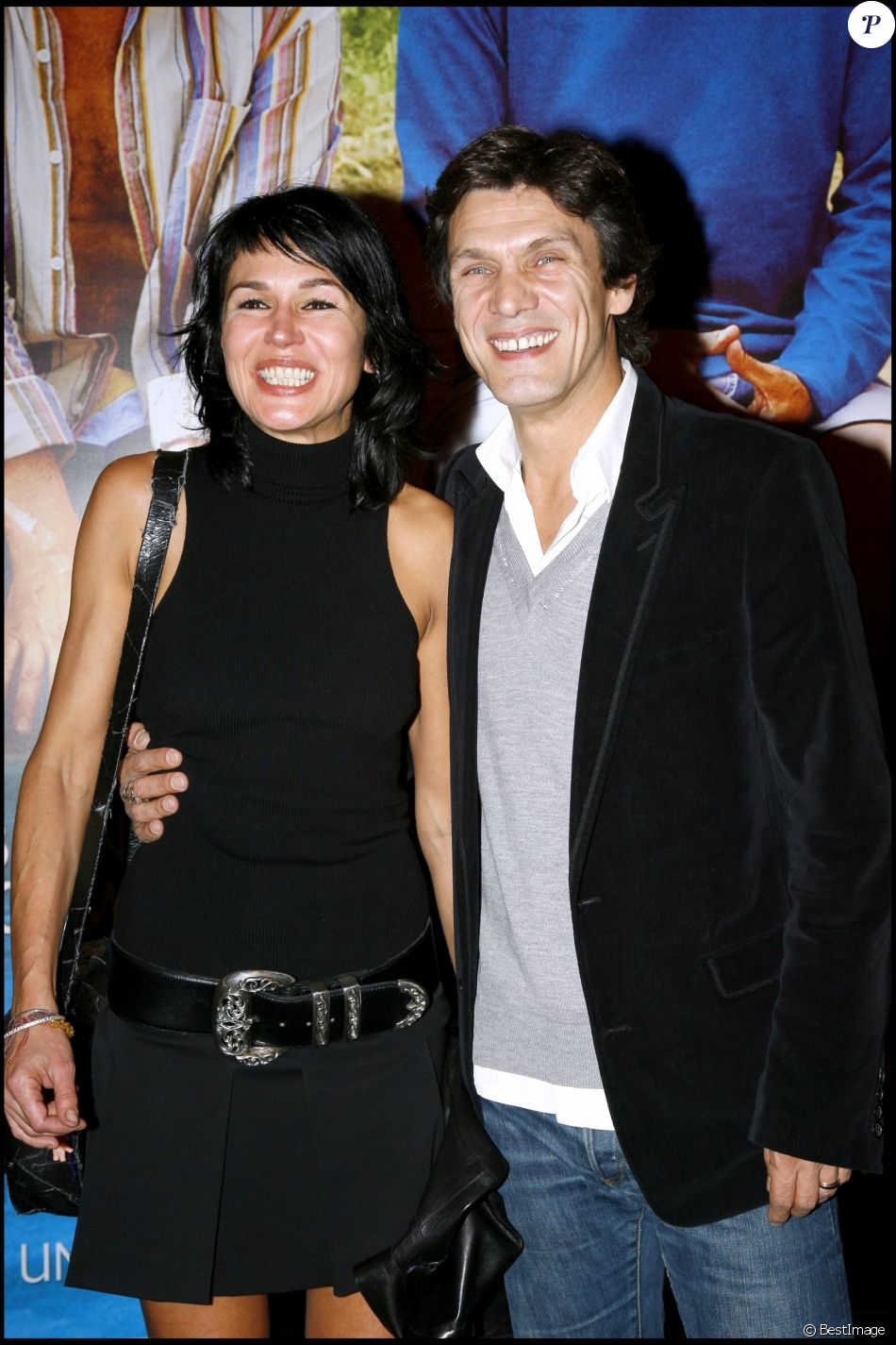 Catherine Wilkening Et Marc Lavoine Avant Premiere Du Film Le Coeur Des Hommes 2 A Paris En 2007 Purepeople