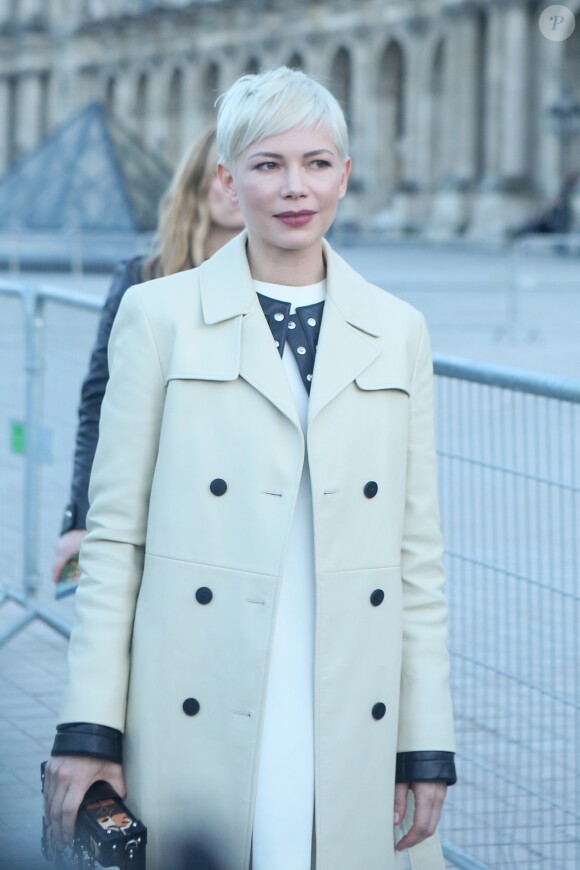 Michelle Williams - Photocall du défilé de mode PAP Femme automne-hiver 2018/2019 " Louis Vuitton " à Paris le 6 mars 2018 © Olivier Borde / Bestimage