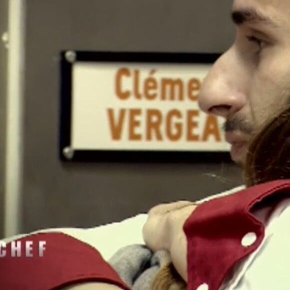 Clément retrouve sa copine Marine dans l'épisode 10 de "Top Chef" (M6), diffusé mercredi 4 avril 2018.
