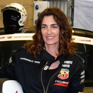 Exclusif - Agnès Boulard (Mademoiselle Agnès) - Course "Talon Pointe by Abarth" au circuit Bugatti du Mans les 24 et 25 mars 2018.