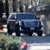 Exclusif - Tom Kaulitz sort de chez Heidi Klum au volant de sa voiture à Beverly Hills, le 25 mars 2018.