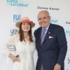 Judith Giuliani et son mari Rudy Giuliani à Las Vegas le 30 juillet 2016.