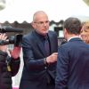 Laurent Weil et Ingrid Chauvin sur le Pink Carpet lors du premier festival CanneSéries pour la présentation des séries "Killing Eve" et "When Heroes Fly", à Cannes, le 8 avril 2018. © Rachid Bellak/Bestimage