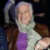 Kad Merad, Charles Gérard et Jean-Paul Belmondo au match de boxe "La Conquête" Acte 4 Tony Yoka contre Cyril Léonet au Palais des sports de Paris le 7 avril 2018 (Victoire de Yoka par KO au 5e round) © Pierre Perusseau / Bestimage