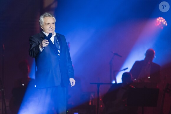 Exclusif - Michel Sardou en concert à la Seine Musicale pour sa dernière tournée "La dernière danse" à Boulogne-Billancourt. Le 26 décembre 2017. © Pierre Perusseau / Bestimage