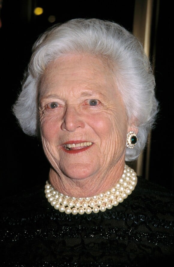 Barbara Bush Ex Première dame des États-Unis et femme du président George H. W. Bush 19 décembre 1991