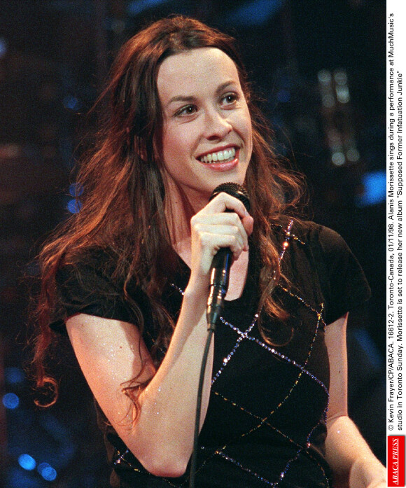 Alanis Morissette à Toronto. Juin 2000.