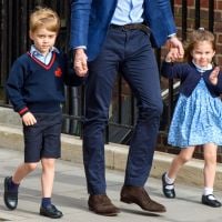 Royal baby: George et Charlotte de Cambridge arrivent pour voir leur petit frère