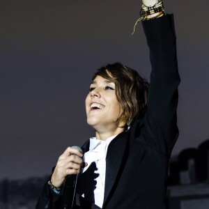 La chanteuse Zaz en concert au Max-Schmeling-Halle à Berlin, le 13 décembre 2016. © Future-Image via ZUMA Press/Bestimage