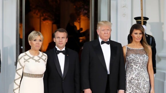 Brigitte Macron et Melania Trump : La haute couture à l'honneur au dîner d'État