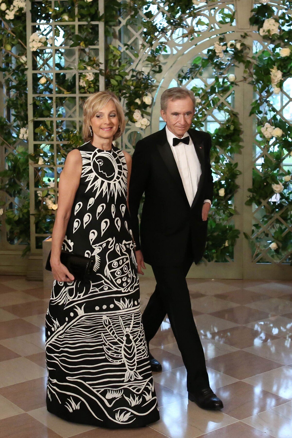 Photo Bernard Arnault Et Sa Femme Hélène Arnault Les Invités