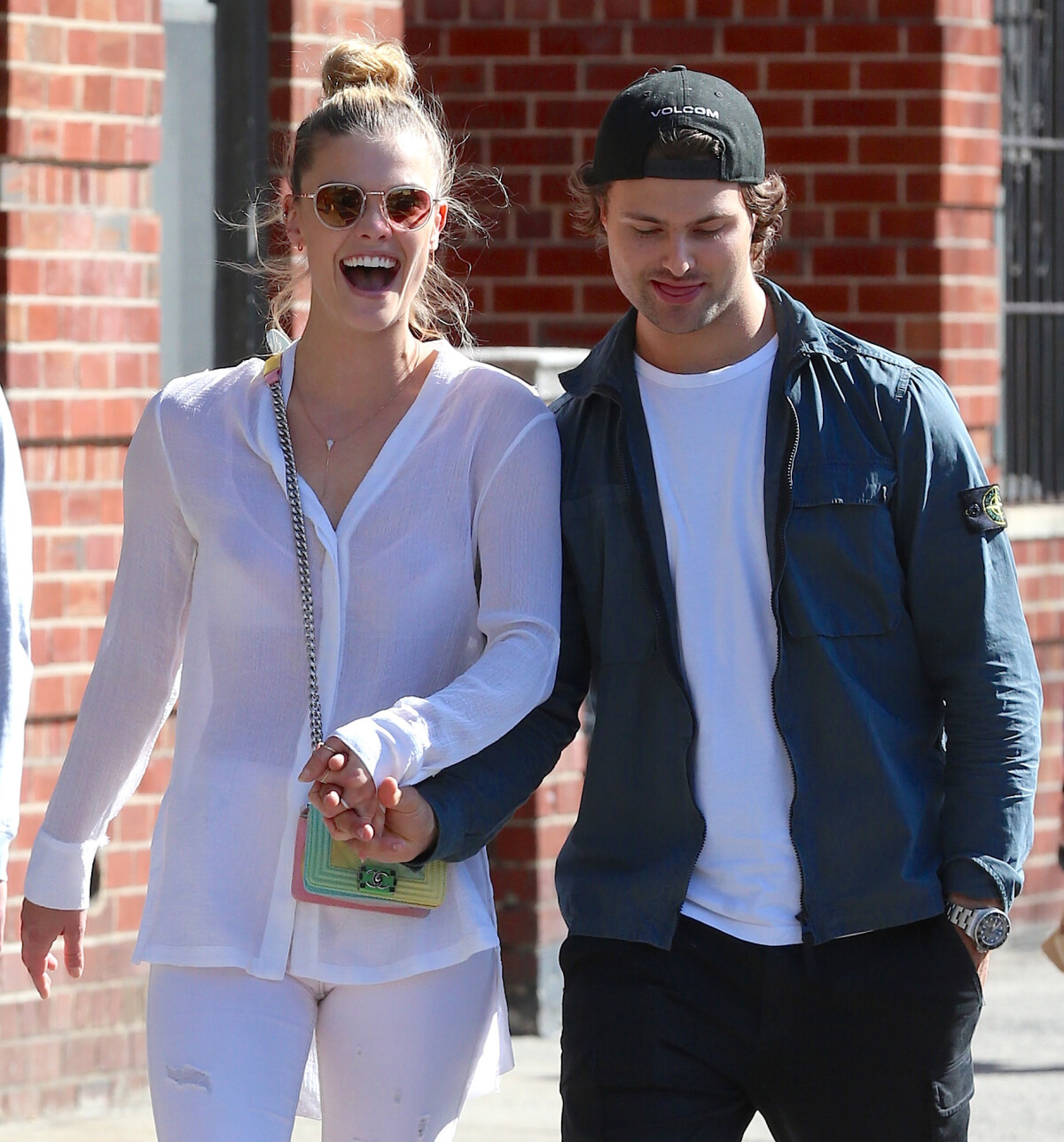 Photo : Nina Agdal et son compagnon Jack Brinkley-Cook sont allés