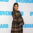 Eva Longoria, enceinte, lors de la première du film 'Overboard' à Westwood le 30 avril 2018.