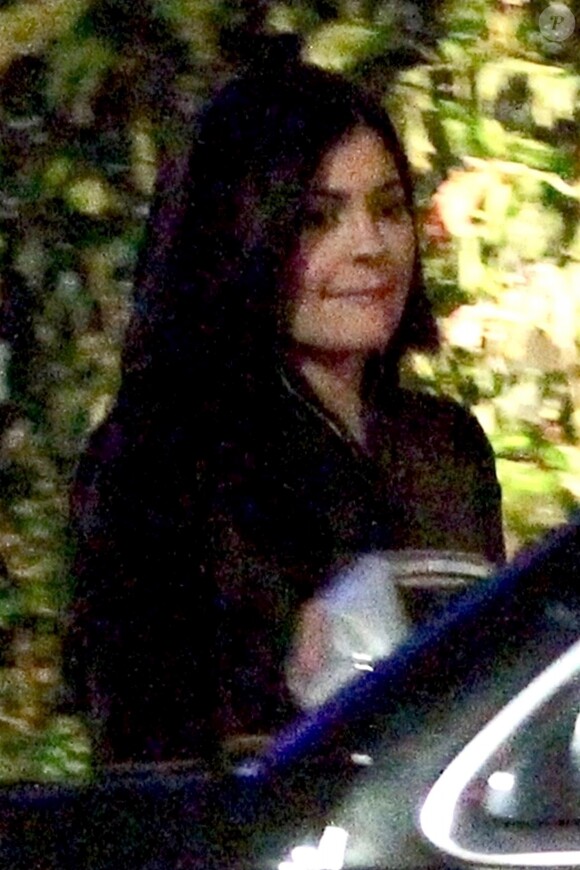 Exclusif - Kylie Jenner quitte le Highlight Room à Hollywood le 26 avril 2018.