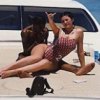 Kylie Jenner et Travis Scott en vacances aux Îles Turques-et-Caïques. Mai 2018.