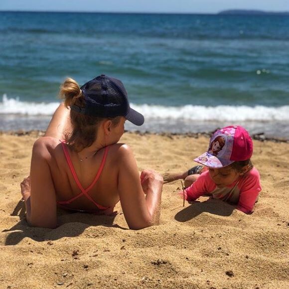 Sylvie Tellier et sa fille Margaux. Photo postée sur Instagram le 2 mai 2018
