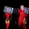 Katy Perry en concert à Rio de Janeiro le 18 mars 2018.