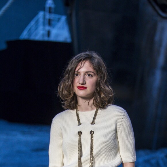 Aloïse Sauvage - Photocall du défilé de la collection Croisière Chanel 2018/2019 au Grand Palais à Paris, France, le 3 mai 2018. © Olivier Borde/Bestimage