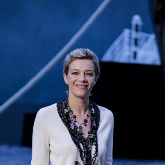 Céline Sallette - Photocall du défilé de la collection Croisière Chanel 2018/2019 au Grand Palais à Paris, France, le 3 mai 2018. © Olivier Borde/Bestimage