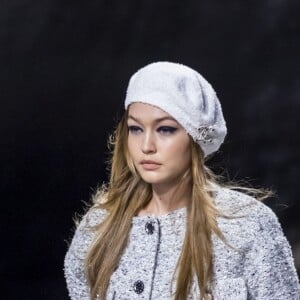 Gigi Hadid - Défilé croisière Chanel au Grand Palais à Paris le 3 mai 2018. © Olivier Borde/Bestimage
