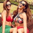 Iris Mittenaere et Miss Univers 2017 divines en bikini aux Phillipines - Instagram, 5 mai 2018
