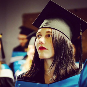 Maurane était fière de sa fille Lou, diplômée de Sciences-Po -novembre 2017, Instagram