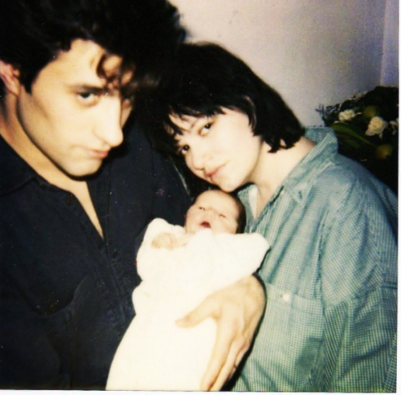 Maurane, son ancien époux Pablo et Lou à l'âge de 3 mois - Instagram, 4 avril 2014
