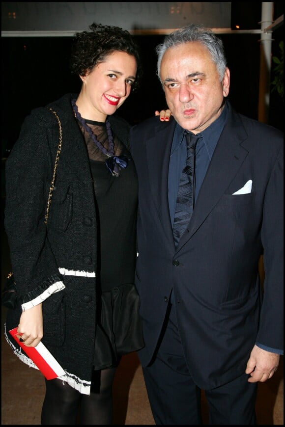 Hubert Boukobza et sa fille à Paris en 2007