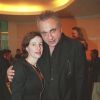 Hubert Boukobza et Corinne Cobson à Paris en mai 2002.