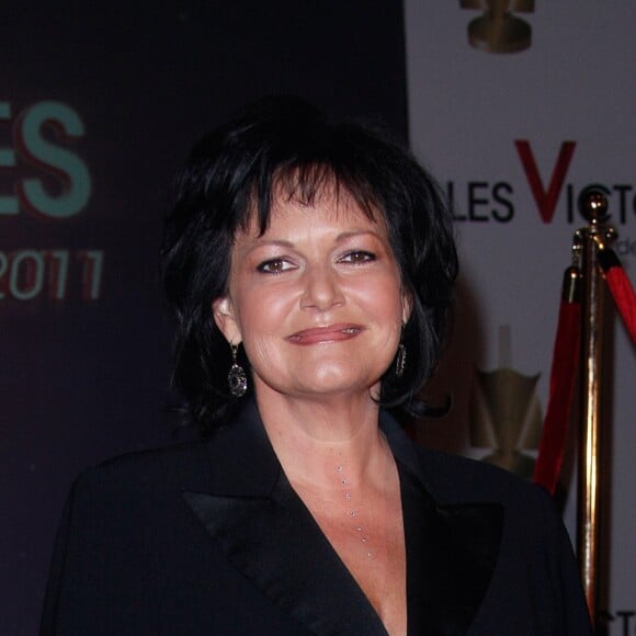 La chanteuse Maurane lors de la 26ème cérémonie des Victoires de la Musique au Palais des Congrès à Paris, le 2 mars 2011.