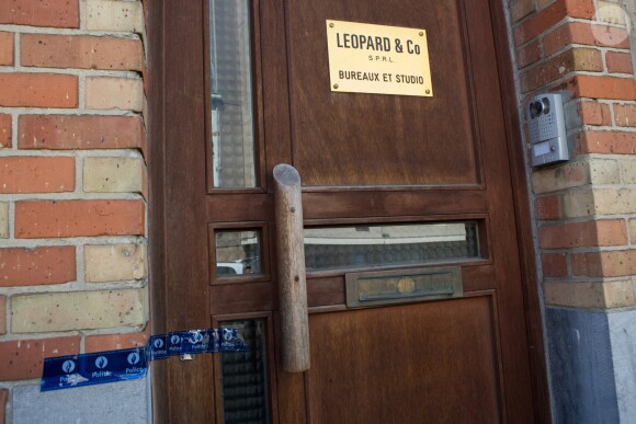 Illustrations devant la maison de Maurane décédée dans la soirée du 7 mai, à l'âge de 57 ans, dans la commune de Schaerbeek, à Bruxelles. Belgique, Bruxelles, 8 mai 2018. © Alain Rolland / Imagebuzz / Bestimage