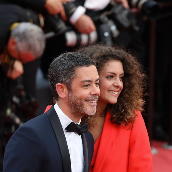 Manu Payet et sa soeur Anne-Valérie Payet - Montée des marches du film "Everybody Knows" lors de la cérémonie d'ouverture du 71ème Festival International du Film de Cannes. Le 8 mai 2018 © Borde-Jacovides-Moreau/Bestimage