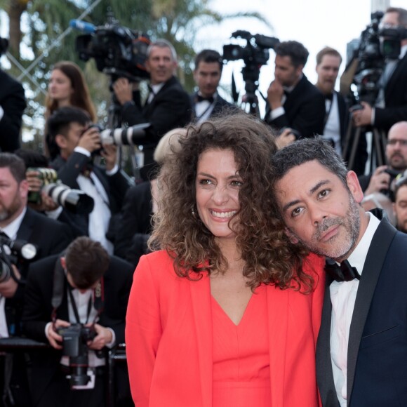 Anne-Valérie Payet et son frère Manu Payet - Montée des marches du film "Everybody Knows" lors de la cérémonie d'ouverture du 71ème Festival International du Film de Cannes. Le 8 mai 2018 © Borde-Jacovides-Moreau/Bestimage