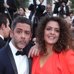 Anne-Valérie Payet et son frère Manu Payet - Montée des marches du film "Everybody Knows" lors de la cérémonie d'ouverture du 71ème Festival International du Film de Cannes. Le 8 mai 2018 © Borde-Jacovides-Moreau/Bestimage