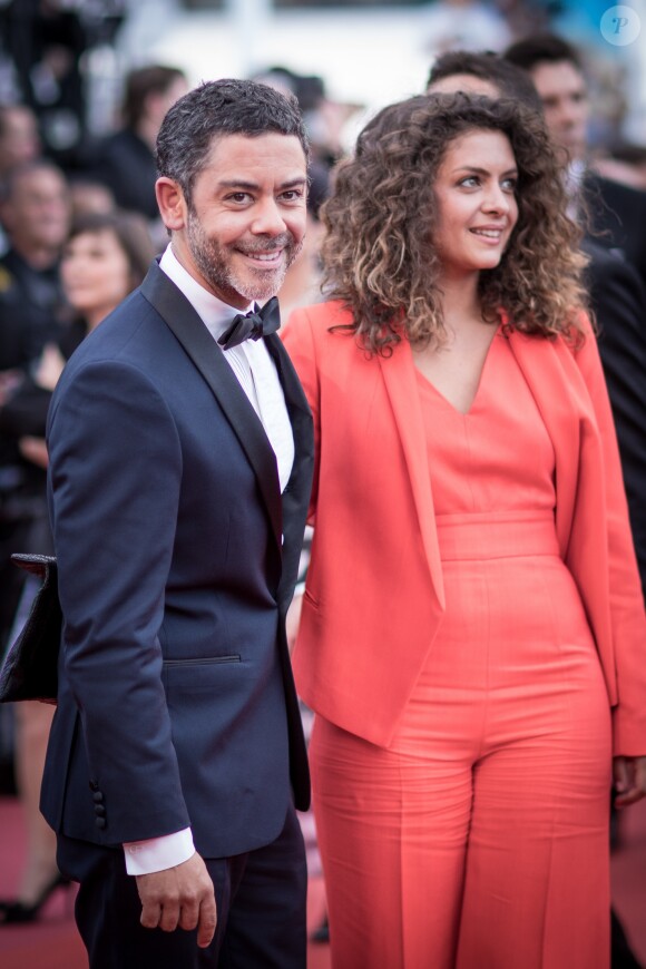 Anne-Valérie Payet et son frère Manu Payet - Montée des marches du film "Everybody Knows" lors de la cérémonie d'ouverture du 71ème Festival International du Film de Cannes. Le 8 mai 2018 © Borde-Jacovides-Moreau/Bestimage