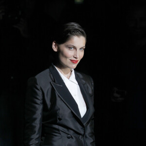 Laetitia Casta au défilé Dolce & Gabbana à Milan, en 2012.