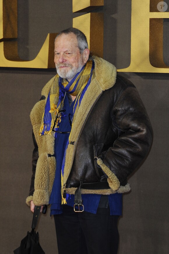 Terry Gilliam à la première de ‘Alliés' (‘Allied’) aux cinémas Odeon à Leicester Square à Londres, le 21 novembre 2016
