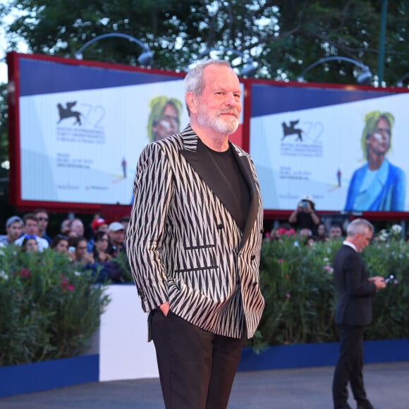 Terry Gilliam - Tapis rouge du film "A Bigger Splash" lors du 72ème festival du film de Venise (la Mostra), le 6 septembre 2015.
